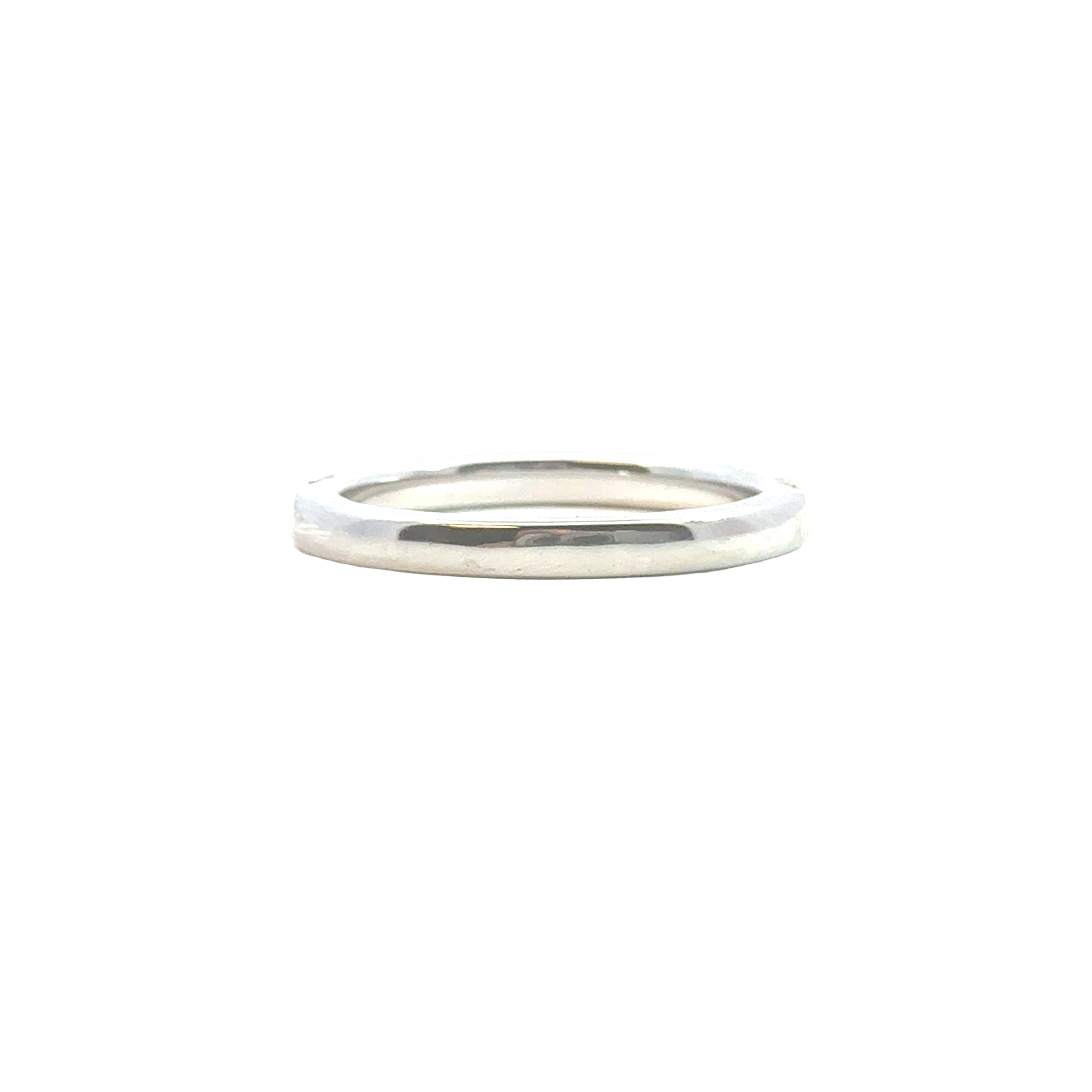 Diamond Wedding Band in 14K White Gold - Jackson Hole Jewelry Company