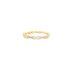 Danthal Rose‑Cut Diamond Band in 18K Rose Gold - Jackson Hole Jewelry Company