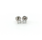 18K WHITE GOLD .70CTTW F VS1/VS2 MARTINI DIAMOND STUDS - Jackson Hole Jewelry Company