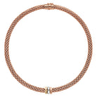 FOPE LOVE NEST Necklace with 18K Tri-Gold Rondels - Jackson Hole Jewelry Company