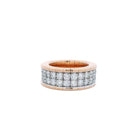 Picchiotti Dual Row Round Diamond Xpandable Ring - Jackson Hole Jewelry Company
