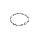 FOPE SOLO 18K Gold Flex’it Bracelet With White Diamond Set Rondels - 0.29 carats - Jackson Hole Jewelry Company