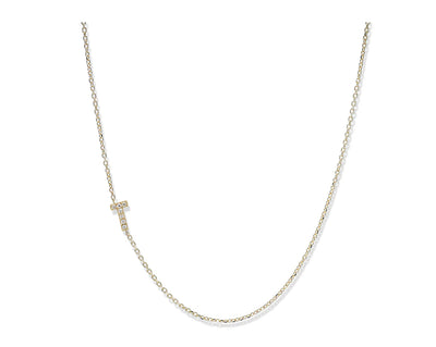 ANZIE Love Letter Pavé Diamond Necklace - Jackson Hole Jewelry Company