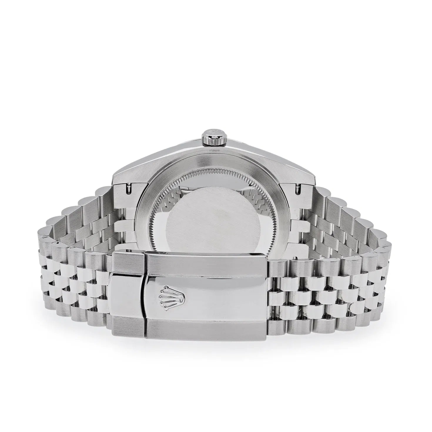 Rolex Datejust 41mm Black Dial Fluted Bezel Jubilee - Jackson Hole Jewelry Company