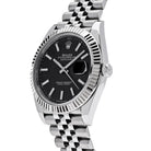 Rolex Datejust 41mm Black Dial Fluted Bezel Jubilee - Jackson Hole Jewelry Company