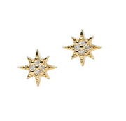 ANZIE Micro Aztec North Star Stud Earrings - Jackson Hole Jewelry Company