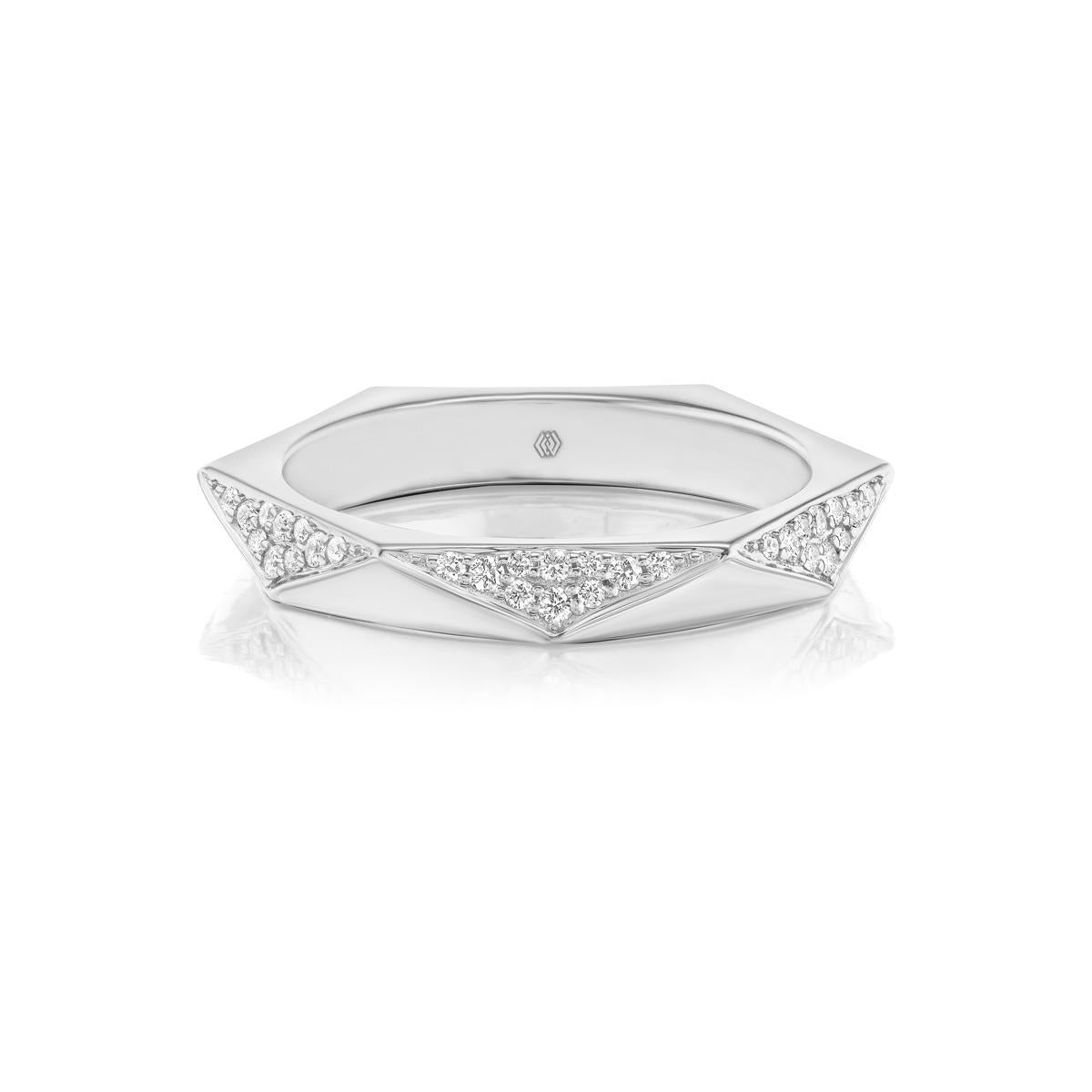0.24ctw (60,Round G-H SI, 18k WG, 6 - Jackson Hole Jewelry Company