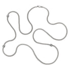 FOPE PRIMA 18K Gold Multi-Charm Flex'it Necklace with White Diamonds - 0.37 carats - Jackson Hole Jewelry Company