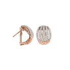 FOPE MIALUCE 18K Gold Earrings with White Diamond Pavé - 1.33 carats - Jackson Hole Jewelry Company