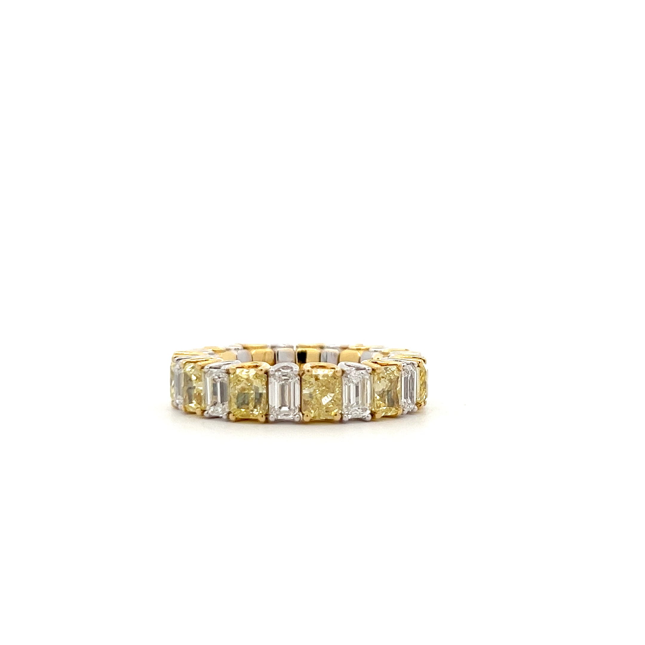 Picchiotti Xpandable Yellow and White Diamond Eternity Band - Jackson Hole Jewelry Company