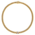 FOPE LOVE NEST Necklace with 18K Tri-Gold Rondels - Jackson Hole Jewelry Company
