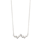 Jackson Hole 14K Gold Teton Peak Outline Necklace - Jackson Hole Jewelry Company