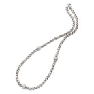 FOPE EKA 18K Gold Necklace with White Diamond Pavé Rondels - 1.58 carats - Jackson Hole Jewelry Company