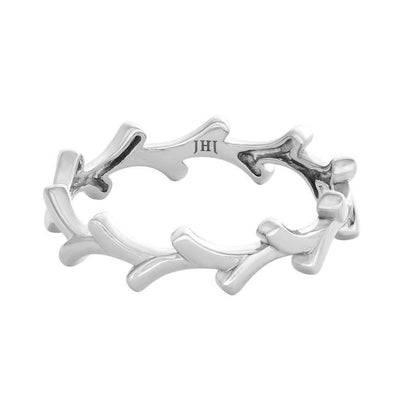 14 Karat Gold Antler Stacking Ring - Jackson Hole Jewelry Company