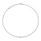 FOPE EKA 18K Gold Necklace with White Diamond Pavé Rondel - 0.19 carats - Jackson Hole Jewelry Company