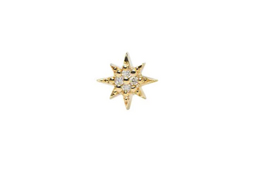 ANZIE Aztec North Star Single Stud - Jackson Hole Jewelry Company