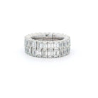PICCHIOTTI Xpandable Emerald Cut Two Row Diamond Ring - Jackson Hole Jewelry Company