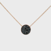 Chantecler Carousel Black Diamond Capritude Paillettes Necklace
