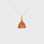 14K ROSE GOLD BUDDHA WITH DIAMOND (Pendant Only)