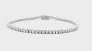 14K White Gold Diamond Tennis Bracelet