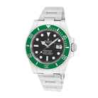 Rolex - Submariner Date 41mm in Oystersteel with Green Cerachrom Bezel & Black Dial - Jackson Hole Jewelry Company