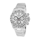 Rolex – Cosmograph Daytona 40mm in Oystersteel with White Dial - Jackson Hole Jewelry Company