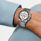 Rolex Daytona “Panda” 40mm in Oystersteel with White Dial & Black Cerachrom Bezel - Jackson Hole Jewelry Company