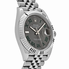 Rolex Datejust 41mm “Wimbledon” SS/WG Fluted Bezel on Jubilee - Jackson Hole Jewelry Company