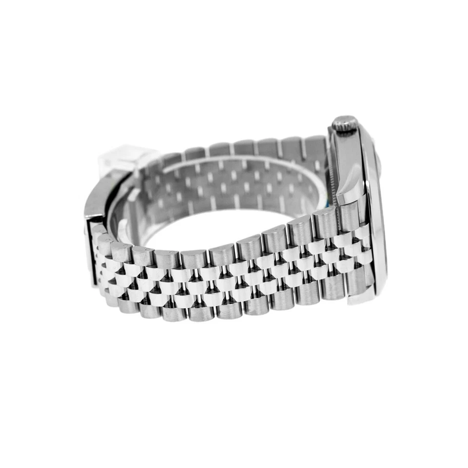 Rolex Datejust 41mm Smooth Blue Roman Dial SS/WG Jubilee - Jackson Hole Jewelry Company