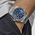 Rolex Sky Dweller 42mm Blue Dial on Oyster Bracelet in Oystersteel - Jackson Hole Jewelry Company