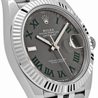 Rolex Datejust 41mm “Wimbledon” SS/WG Fluted Bezel on Jubilee - Jackson Hole Jewelry Company