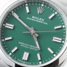 Rolex Oyster Perpetual 36mm Green Dial in Oystersteel - Jackson Hole Jewelry Company