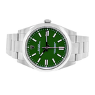 Rolex Oyster Perpetual 41mm Green Dial in Oystersteel - Jackson Hole Jewelry Company