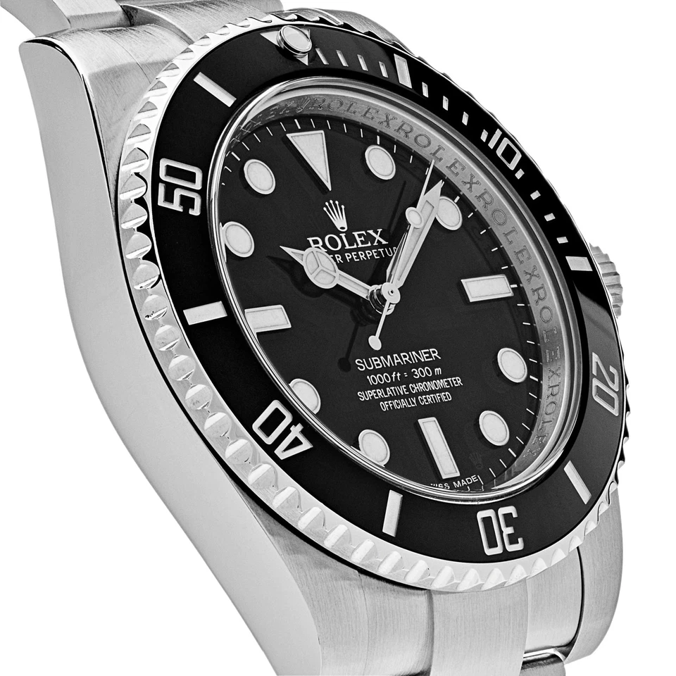 Rolex - Submariner No-Date 41 in with Black Dial & Cerachrom Bezel - Jackson Hole Jewelry Company