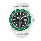 Rolex - Submariner Date 41mm in Oystersteel with Green Cerachrom Bezel & Black Dial - Jackson Hole Jewelry Company