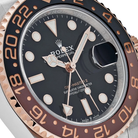 Rolex GMT Master II “Root Beer” 40mm Everose Rolesor with Black Dial and Cerachrom Bezel - Jackson Hole Jewelry Company