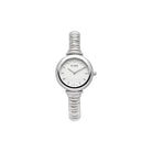 LADYFOPE 18K White Gold Flex'it Watch with White Diamonds - Jackson Hole Jewelry Company