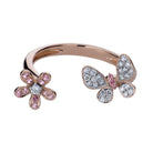 Teton Wildflower 18K Gold Small Butterfly Ring - Jackson Hole Jewelry Company