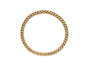 FOPE LUNA 18K Gold Flex'it Necklace with a White Diamond - Jackson Hole Jewelry Company