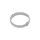 FOPE PANORAMA 18K Gold Flex’it Bracelet With White Diamond Pavé Rondels - 0.23 carats - Jackson Hole Jewelry Company