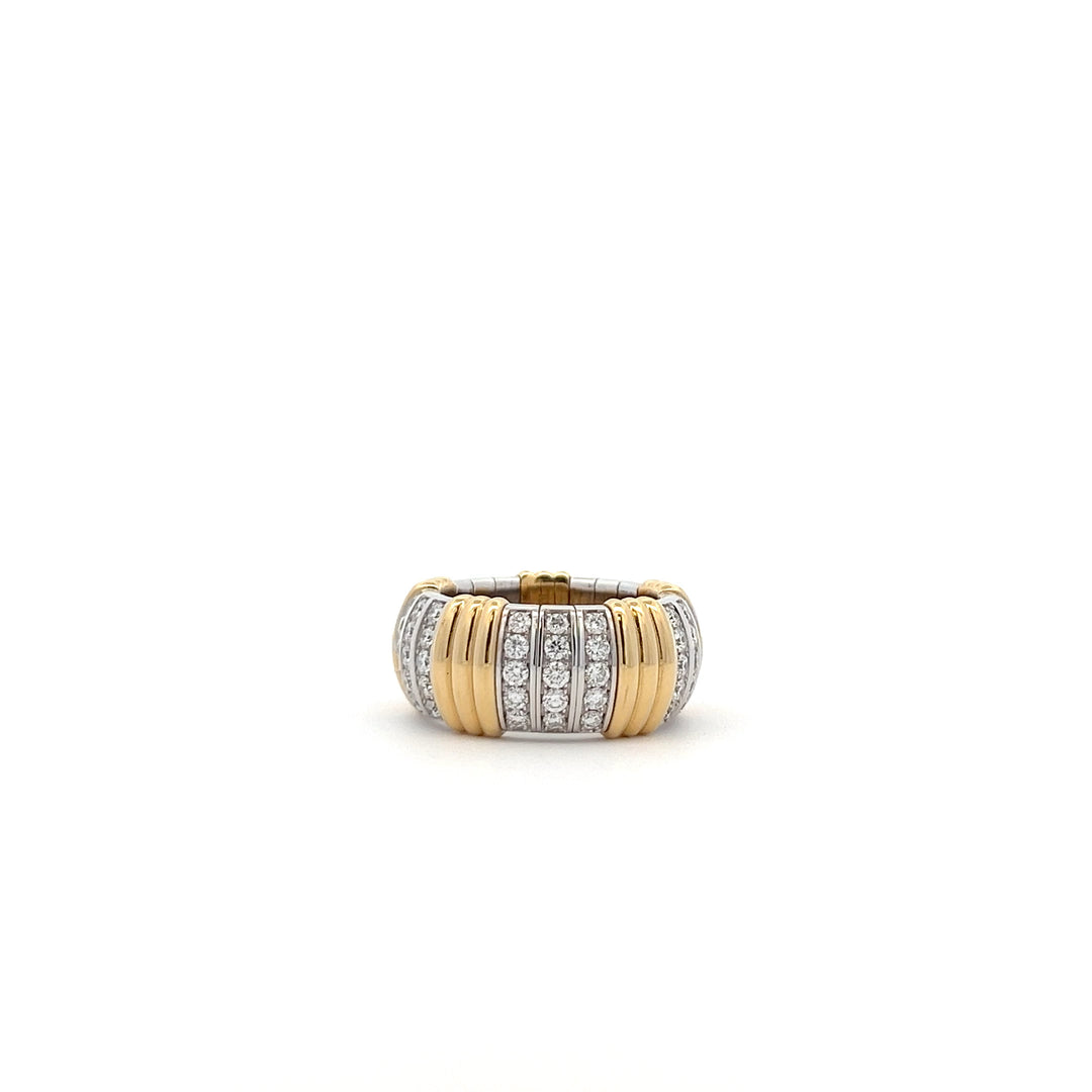 PICCHIOTTI XPANDABLE DIAMOND ETERNITY RING SET IN 18K