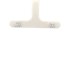 1.01cttw I/VS1 GIA Diamond Studs in 18K White Gold - Jackson Hole Jewelry Company