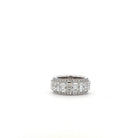 3.16CTTW WHITE GOLD XPANDABLE HALF WAY EC DIAMOND RING - Jackson Hole Jewelry Company