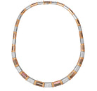 Picchiotti 18K White and Yellow Gold Mother of Pearl And Diamond Necklace - Jackson Hole Jewelry Company