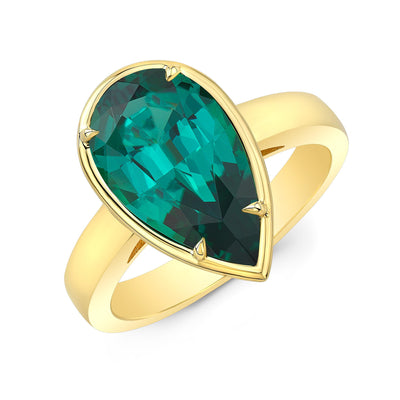 Green Tourmaline Ring - Jackson Hole Jewelry Company