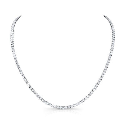 16.75" Diamond Tennis Necklace - Jackson Hole Jewelry Company
