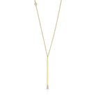 18k Yellow Gold Matchstick Pendant - Jackson Hole Jewelry Company