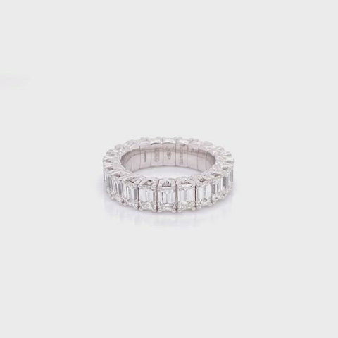 Picchiotti Xpandable™ Emerald Cut Diamond Eternity Ring