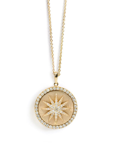 ANZIE Aztec Royale Celestial Burst Medallion Necklace - Jackson Hole Jewelry Company