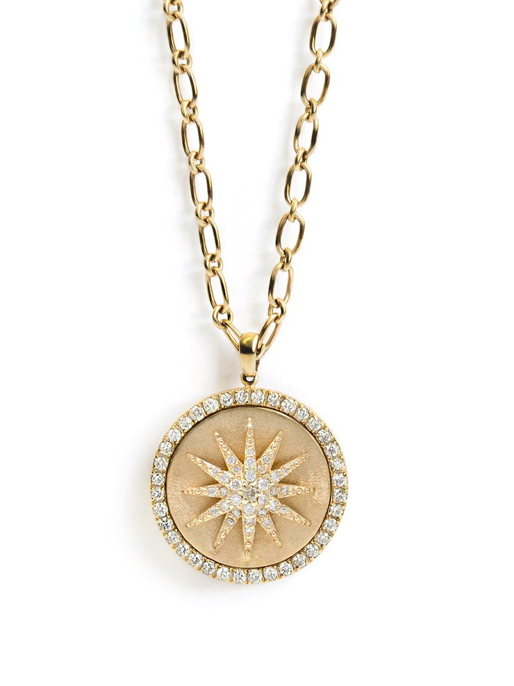 ANZIE Aztec Royale Celestial Burst Medallion Necklace - Jackson Hole Jewelry Company